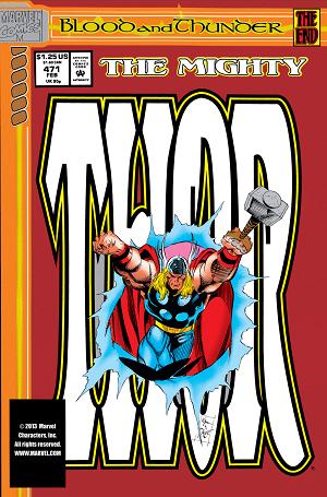 Thor #471 cover