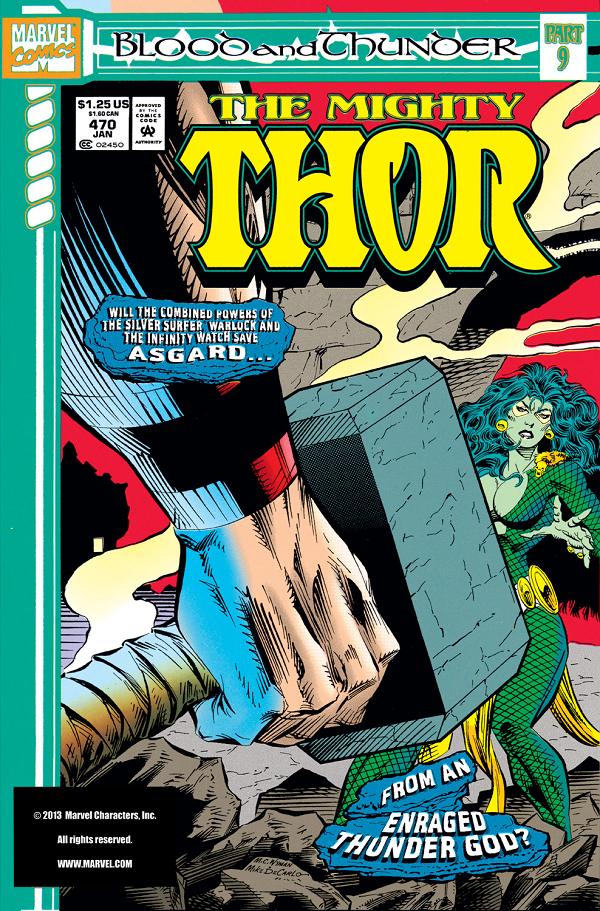 Thor #470  cover