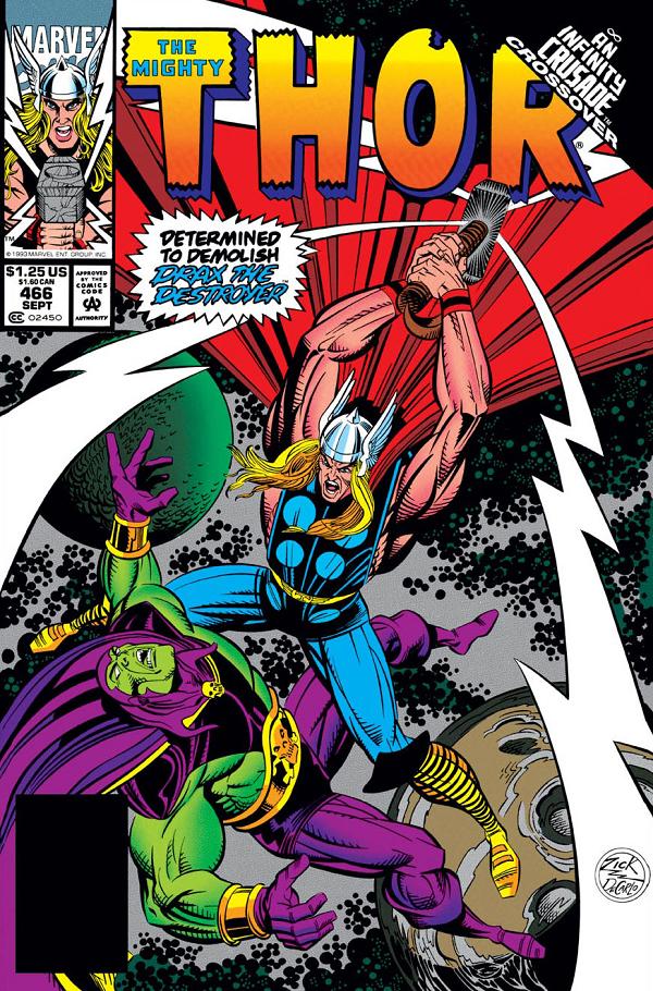 Thor #466  cover