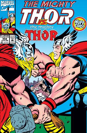 Thor #458 cover