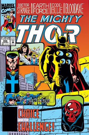 Thor #456 cover