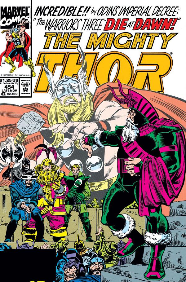 Thor #454  cover