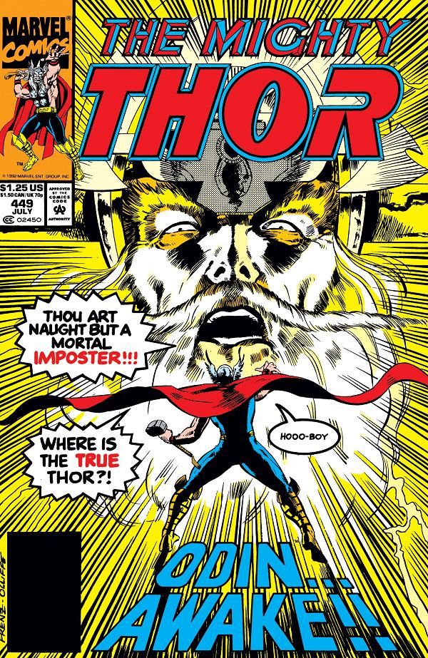 Thor #449  cover