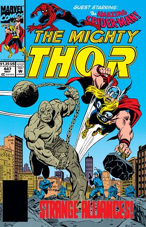 Thor #447 cover