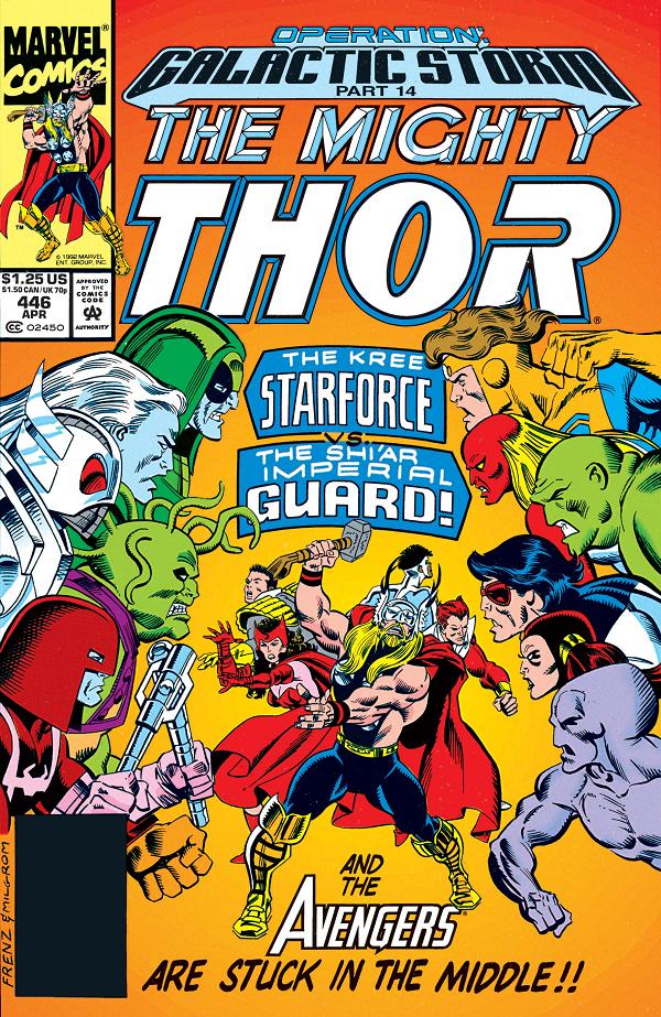 Thor #446  cover