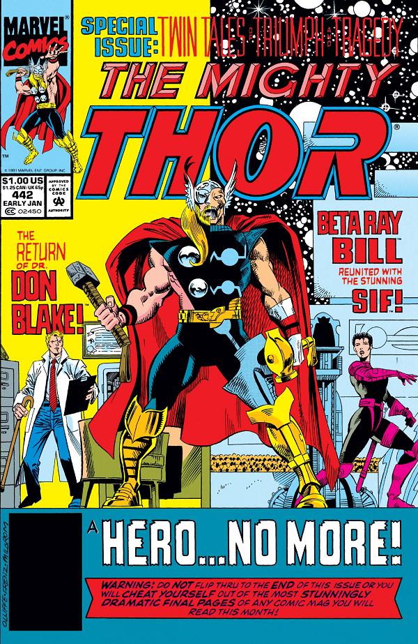 Thor #442 cover