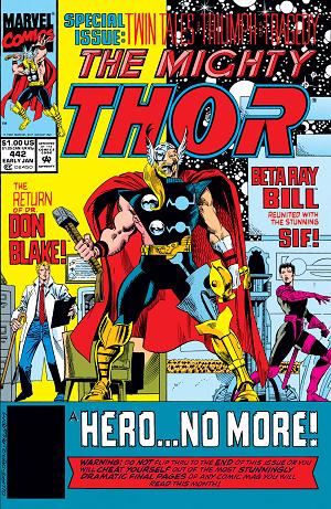 Thor #442 cover