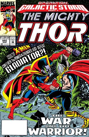 Thor #445 cover