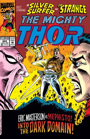 Thor #443  cover
