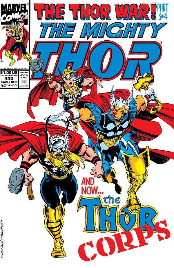 Thor #440  cover