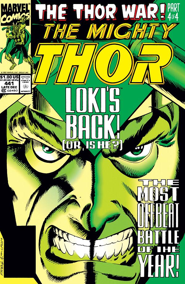 Thor #441  cover