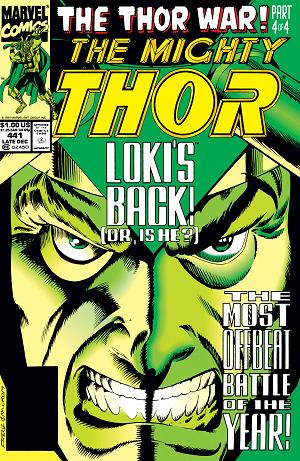 Thor #441 cover