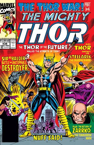 Thor #438 cover