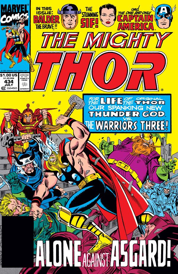 Thor #434  cover