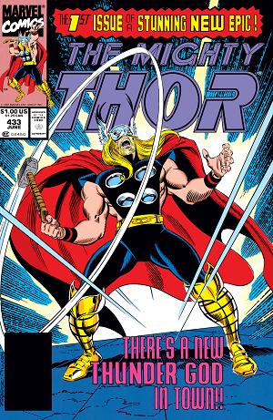 Thor #433 cover