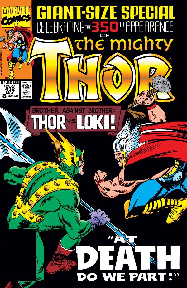Thor #432  cover