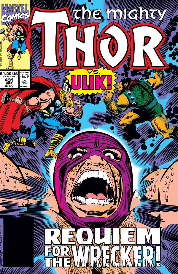 Thor #431  cover