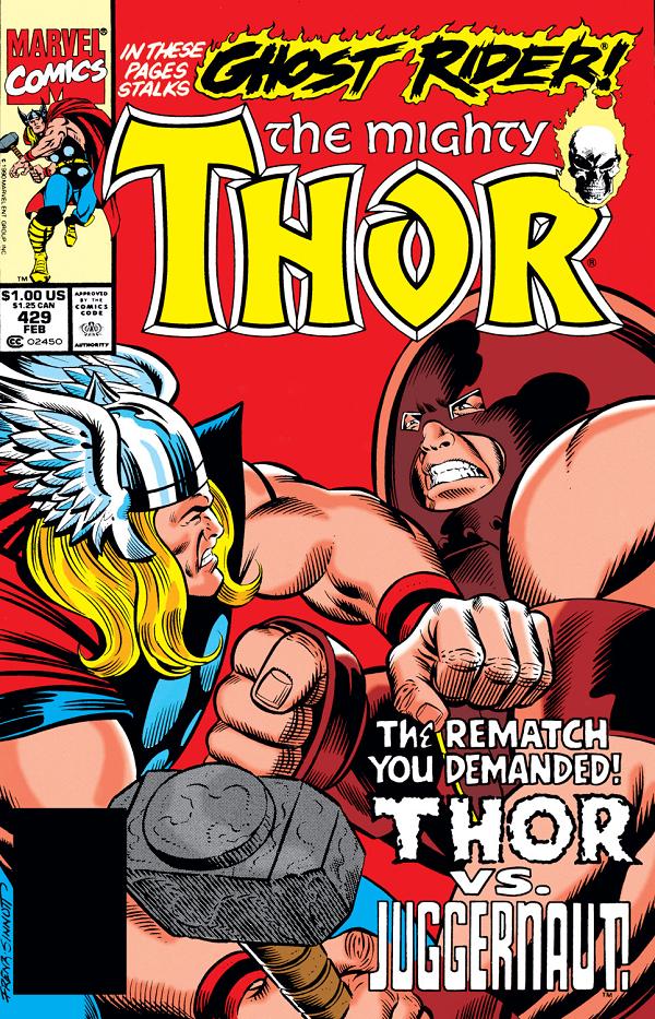 Thor #429  cover