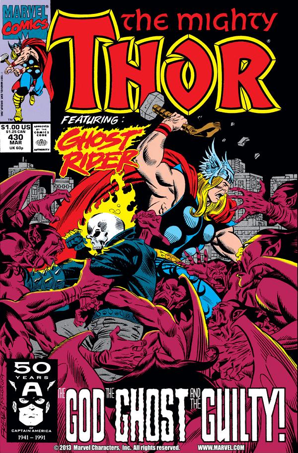 Thor #430  cover