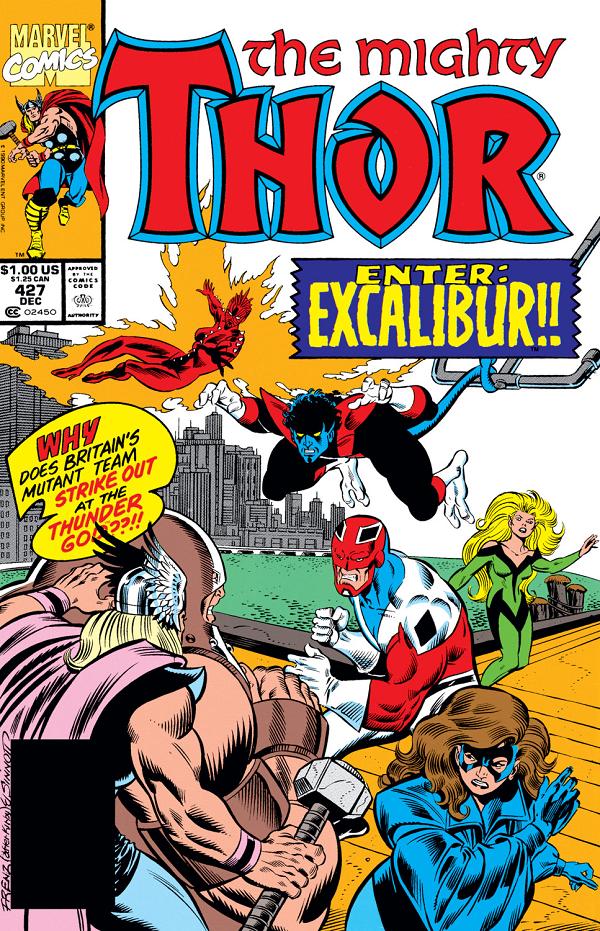 Thor #427  cover