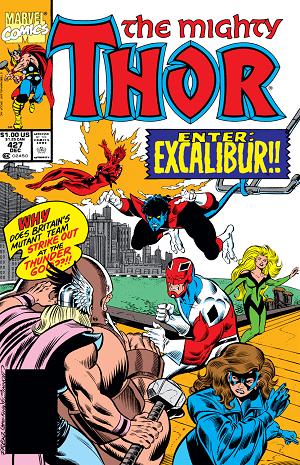 Thor #427 cover