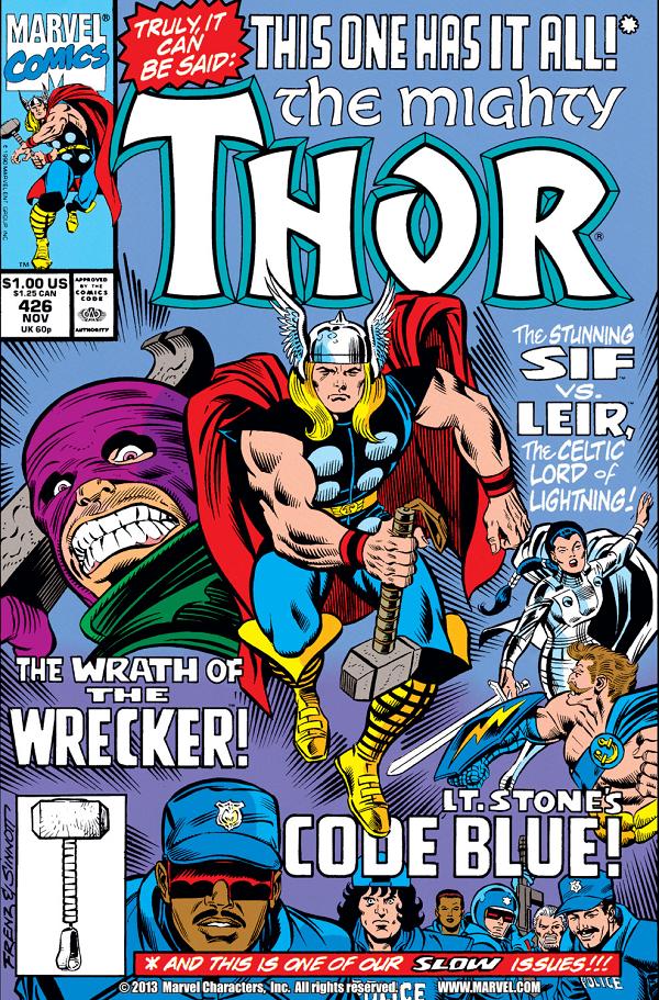 Thor #426  cover
