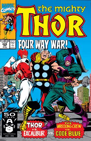 Thor #428 cover