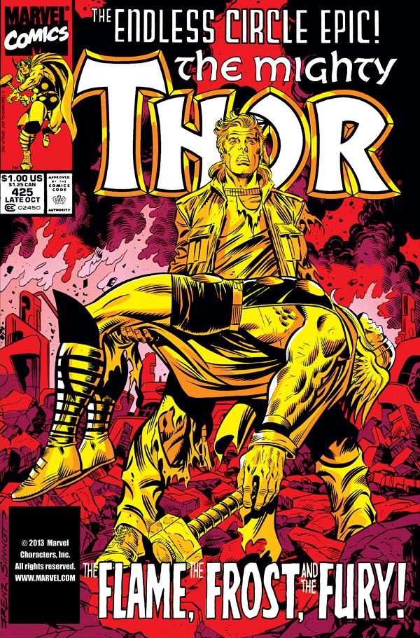 Thor #425  cover