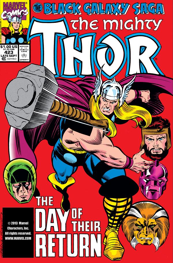 Thor #423  cover