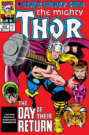 Thor #423  cover