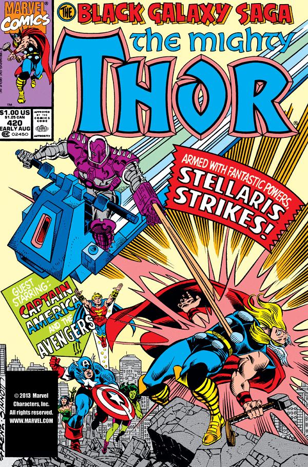 Thor #420  cover