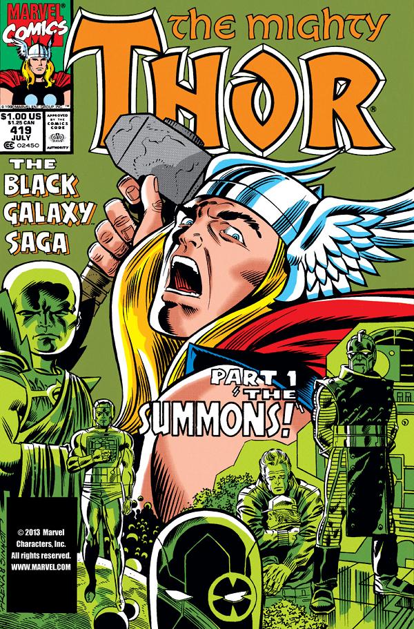 Thor #419  cover