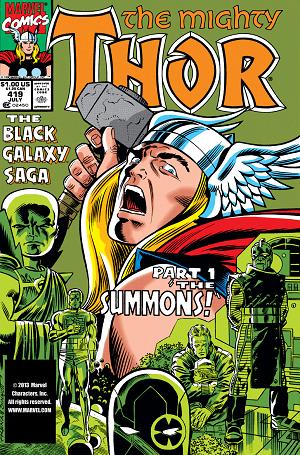 Thor #419 cover