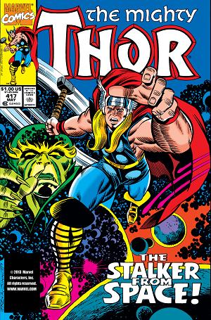 Thor #417 cover