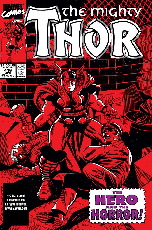 Thor #416  cover