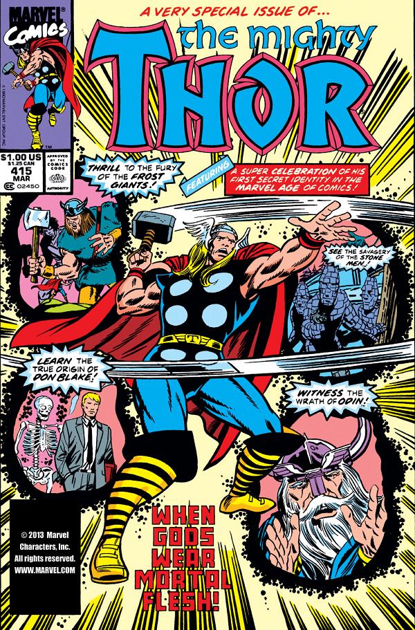 Thor #415  cover