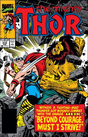 Thor #414 cover