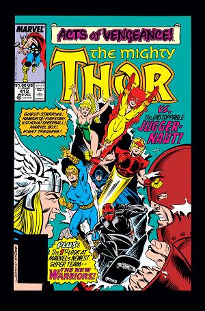 Thor #412 cover