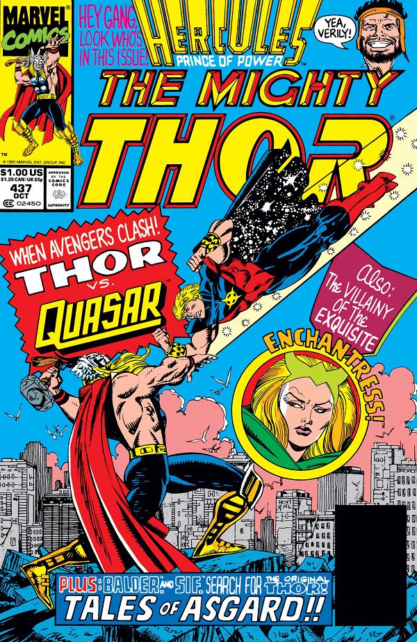Thor #437  cover