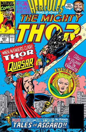 Thor #437 cover