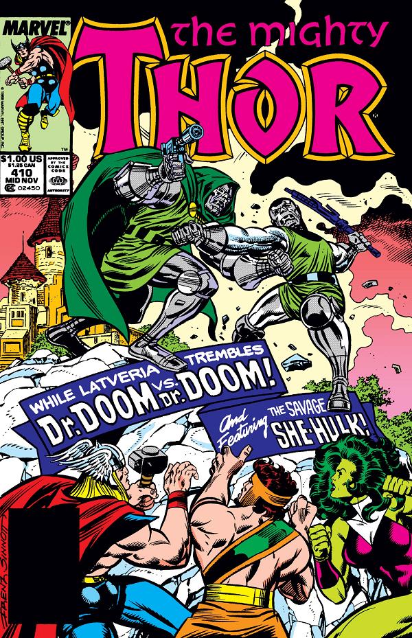 Thor #410  cover