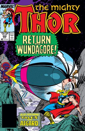 Thor #406 cover