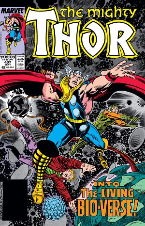 Thor #407  cover