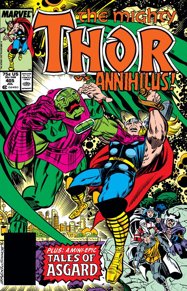 Thor #405  cover