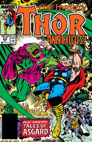 Thor #405 cover