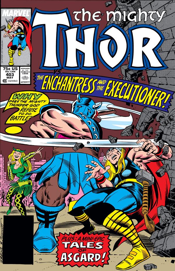 Thor #403  cover