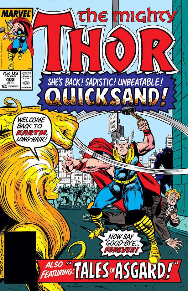 Thor #402  cover