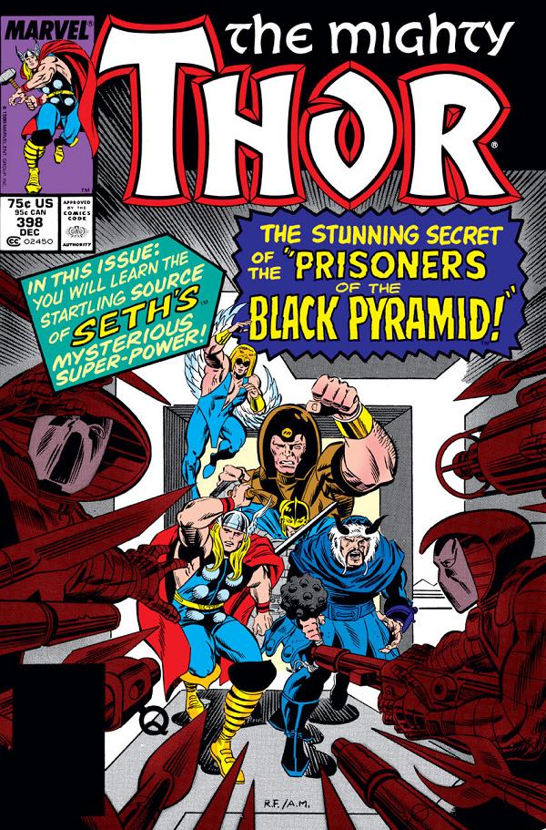 Thor #398  cover