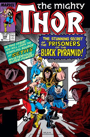 Thor #398  cover