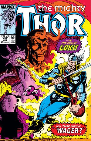 Thor #401  cover